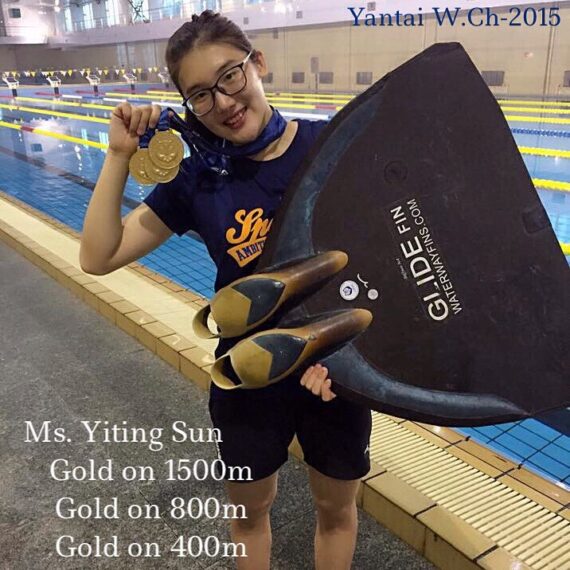 WaterWay Finswimming CARBON Glide-fin