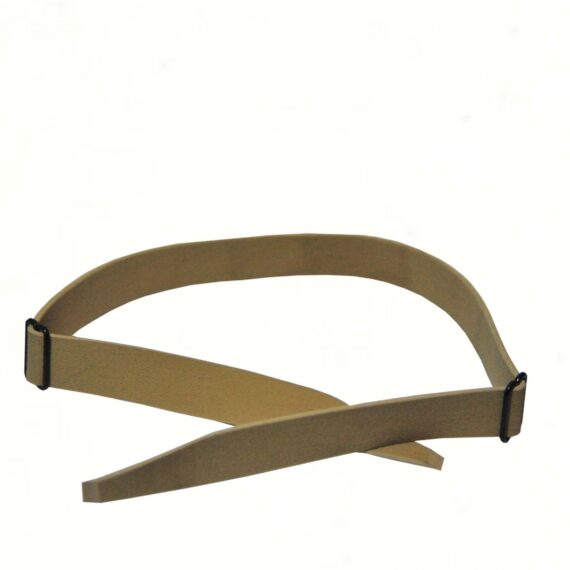 Rubber strap for snorkels